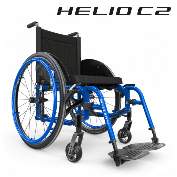 Silla de ruedas plegable de carbono HELIO C2