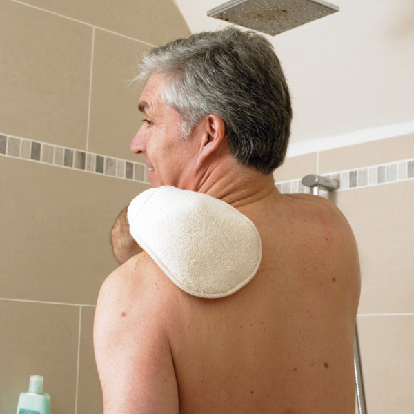 Toalla con asas + manopla 'Swing'