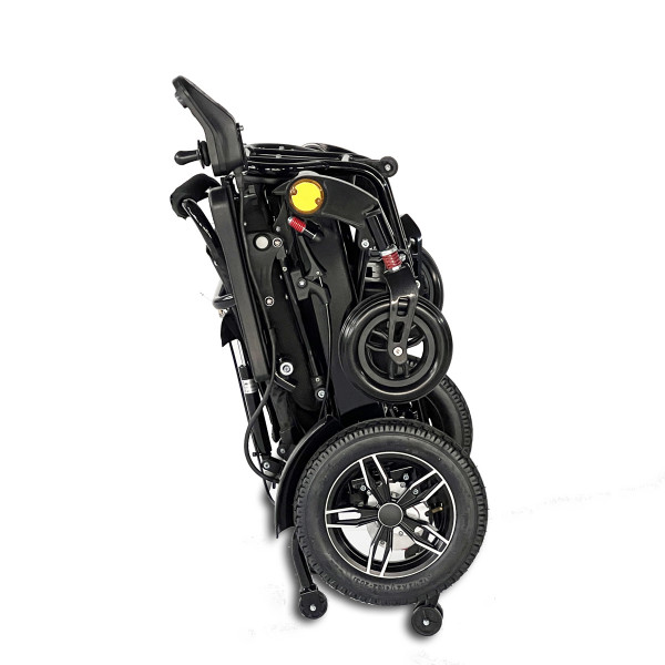 Silla de ruedas eléctrica plegable R550 (Respaldo reclinable)