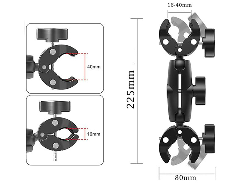 Soporte anclaje mando acompañante sillas eléctricas (AZ100)