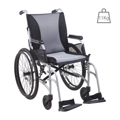 Silla de ruedas de aluminio ERGO TRANSIT