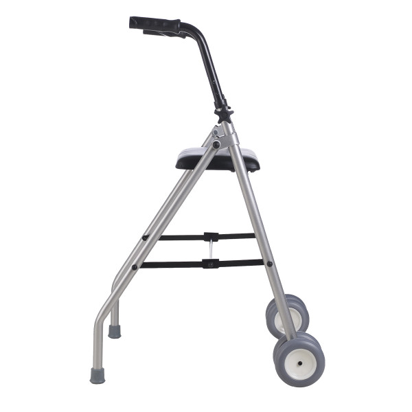 Andador de aluminio con asiento