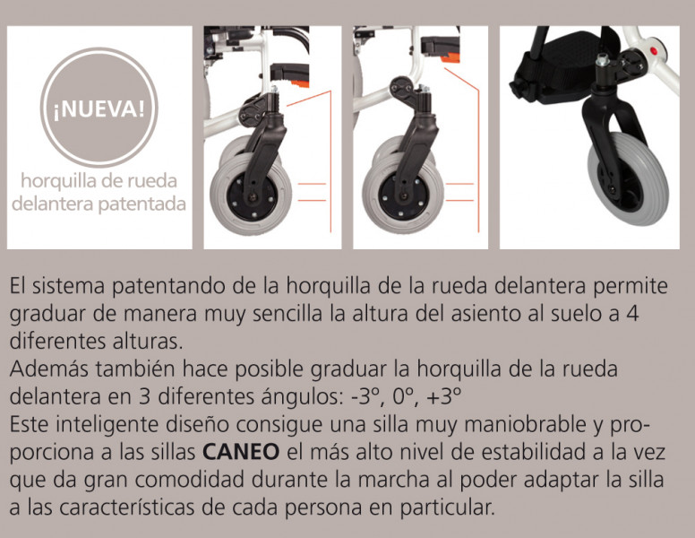 Silla  'Caneo E' de Evolution