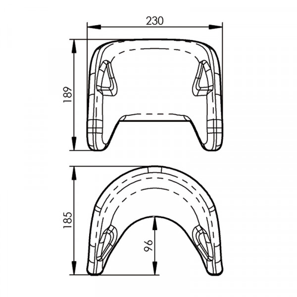 Cabezal blando de poliuretano CB33