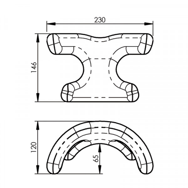 Cabezal blando de poliuretano CB44