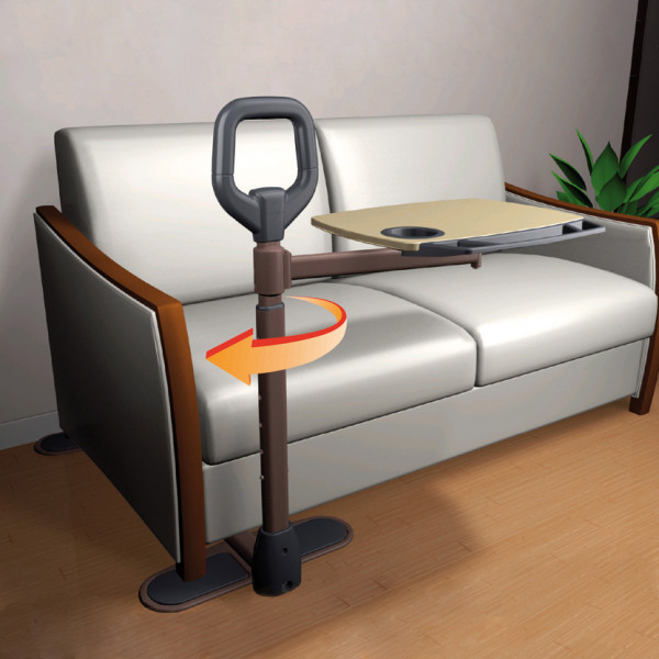 Incorporador con mesita regulable en altura y giratorio  'Couch Tray'