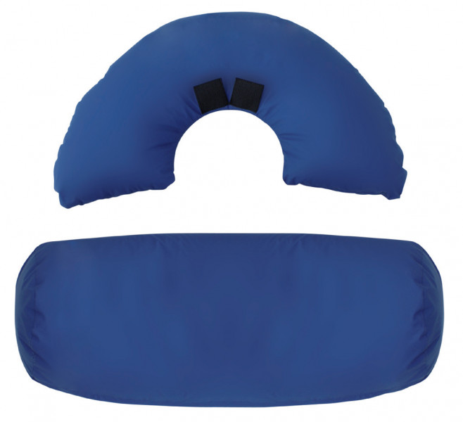 Cojín de posicionamiento cilíndrico con arco abductor