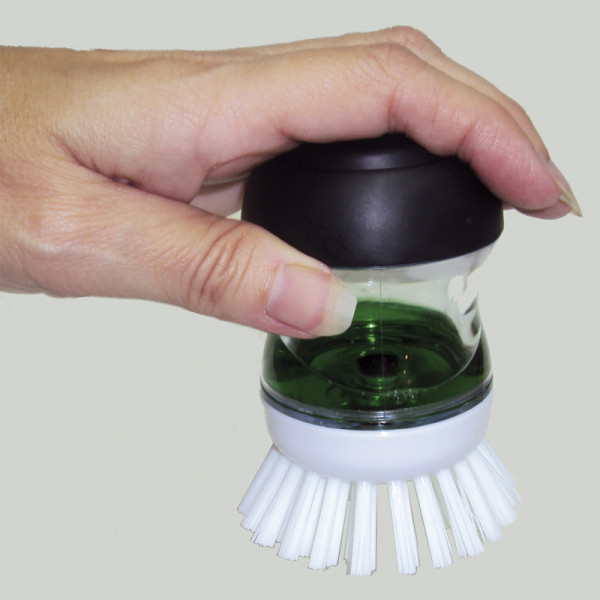 Cepillo con dispensador de jabón