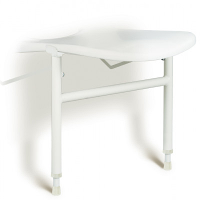 Asiento de ducha abatible con respaldo y brazos Linido