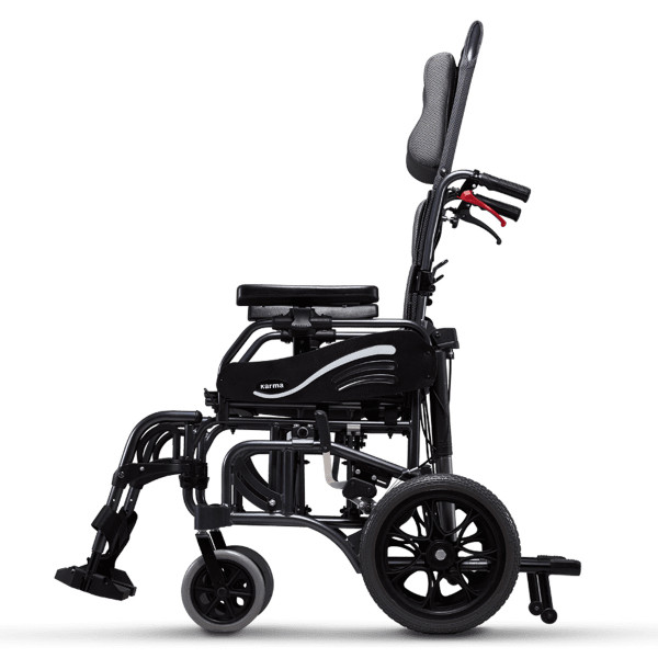 Silla de ruedas basculante plegable de aluminio VIP