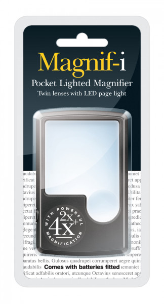 Lupa de bolsillo con 'Led'