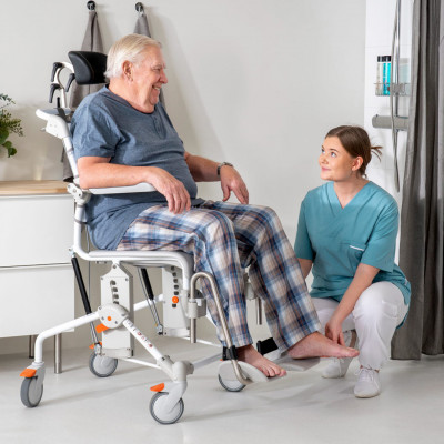 Silla de ducha y wc basculante MOBIL TILT 2