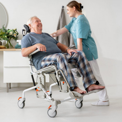Silla de ducha y wc basculante MOBIL TILT 2