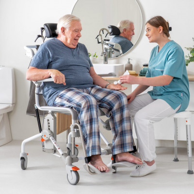 Silla de ducha y wc basculante MOBIL TILT 2