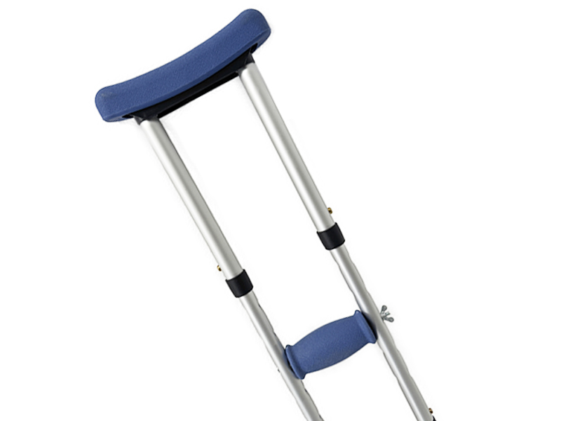 Muletas axilares plegables (3 tallas en 1)