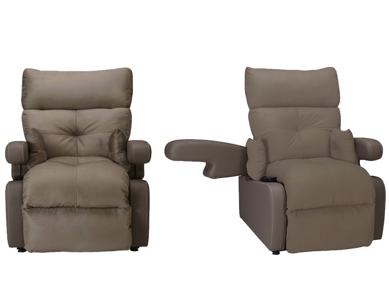 Sillón elevador COCOON XXL hasta 220 Kg. Reposabrazos extraíbles