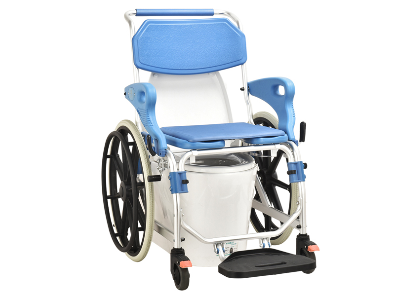 Silla de ducha y wc con ruedas de 24" OASIS