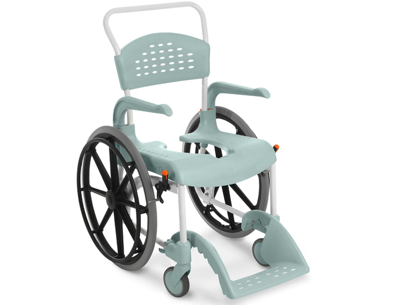 Silla de ducha autopropulsable CLEAN