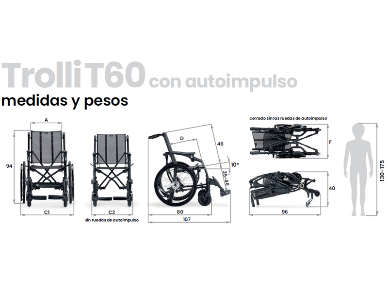 Silla compacta y ligera TROLLI