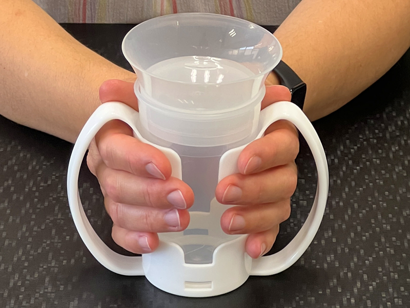 Sujeta vasos doble asa