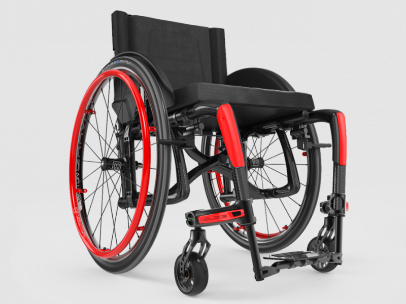 Silla de ruedas activa plegable de Carbono VELOCE