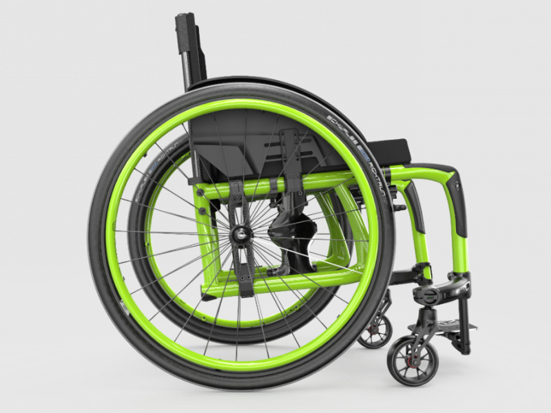 Silla de ruedas activa plegable de Carbono VELOCE