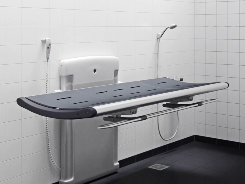 Camilla de altura graduable eléctrica