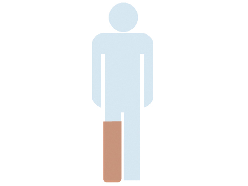 Protector junior pierna entera