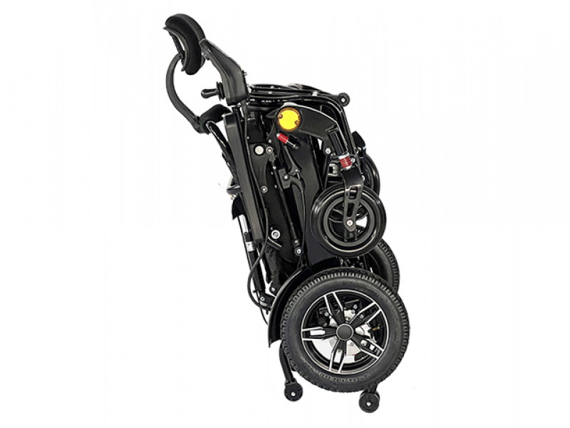 Silla de ruedas eléctrica plegable R550 (Respaldo reclinable)