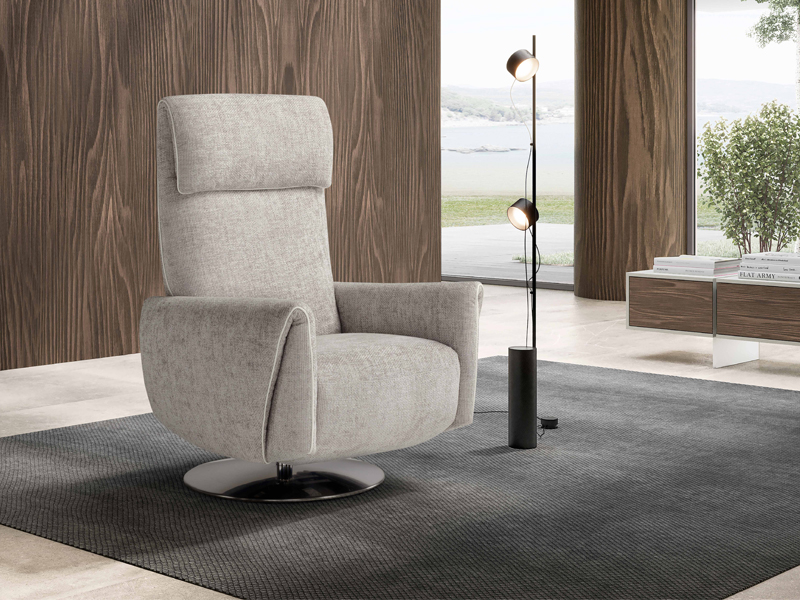 Sillón elevador giratorio MUNA. Base giratoria