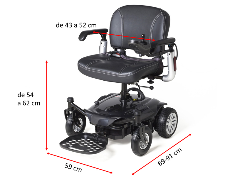 Silla eléctrica desmontable ECLIPSE RIVER