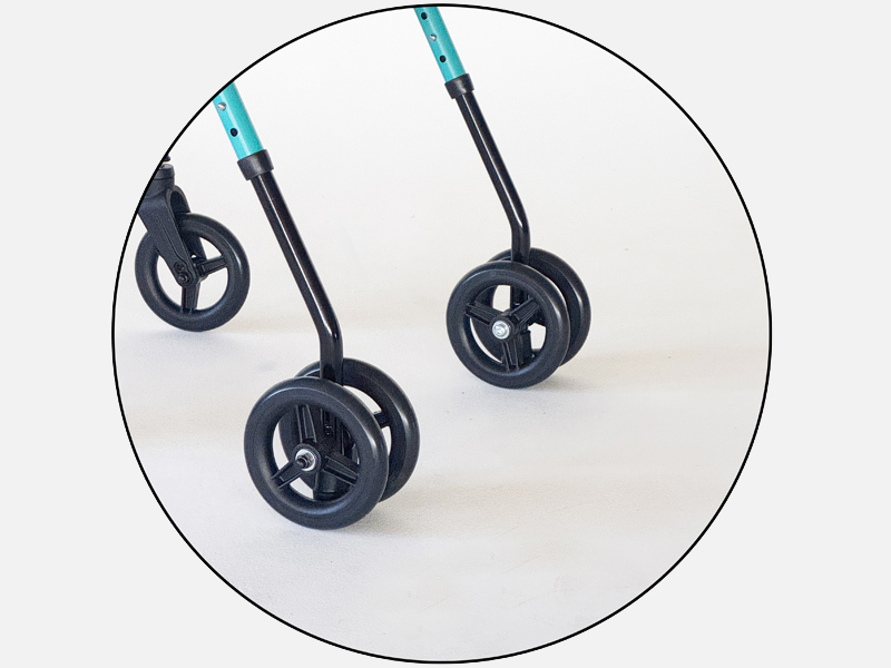 Andador de aluminio ZEN ROLLER