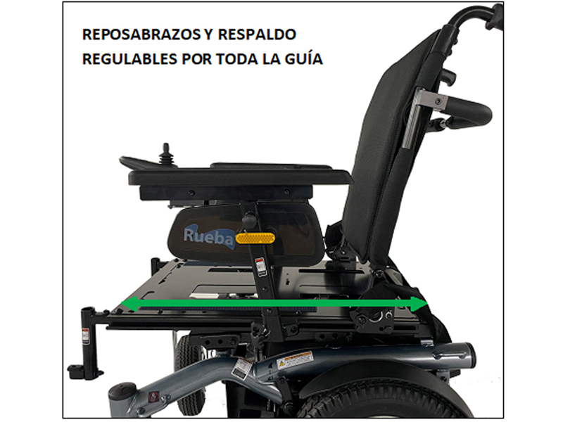 Silla de ruedas eléctrica RUEBA