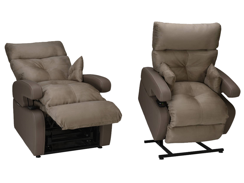 Sillón elevador COCOON XXL hasta 220 Kg. Reposabrazos extraíbles