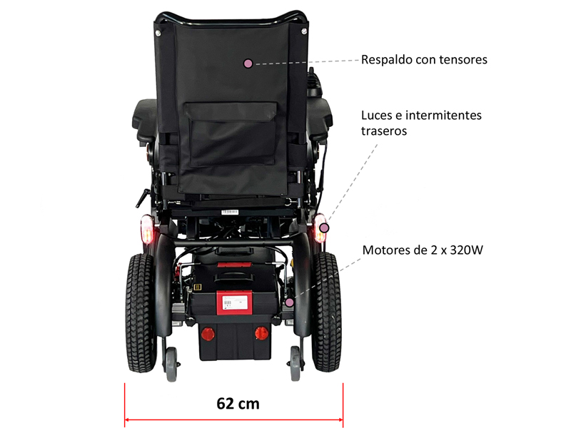 Silla eléctrica todoterreno LATITUDE