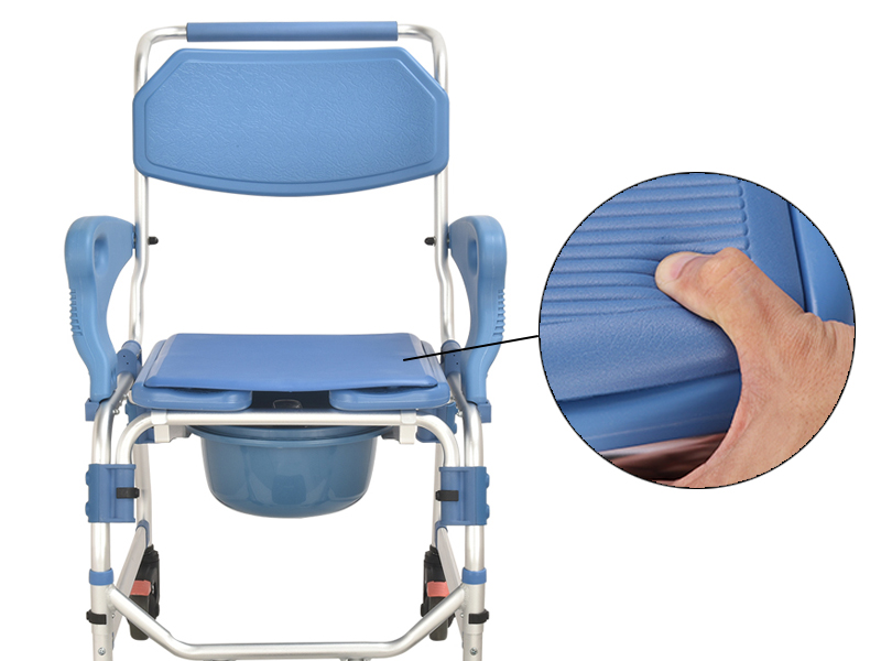 Silla de ducha y wc con ruedas OASIS