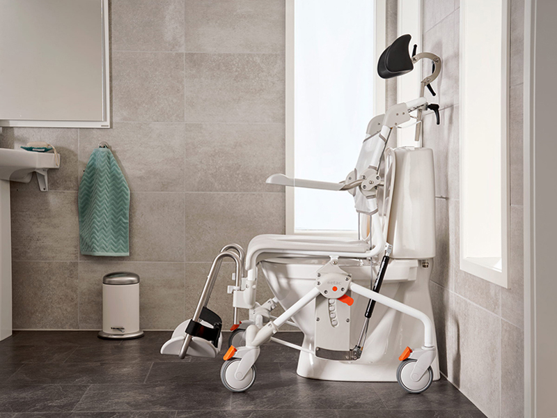Silla de ducha y wc basculante MOBIL TILT 2