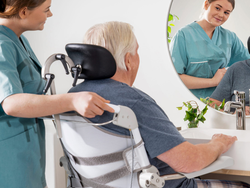 Silla de ducha y wc basculante MOBIL TILT 2