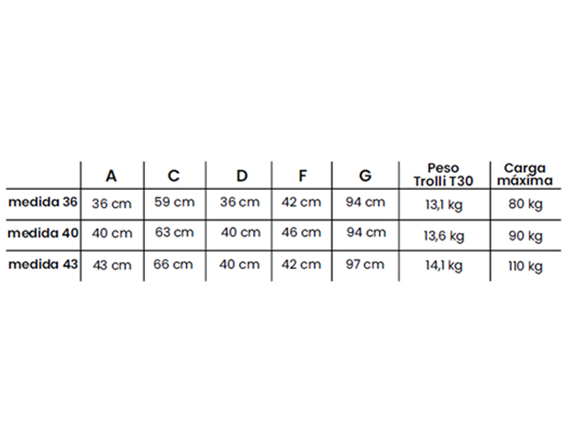 Silla compacta y ligera TROLLI