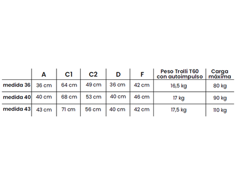 Silla compacta y ligera TROLLI
