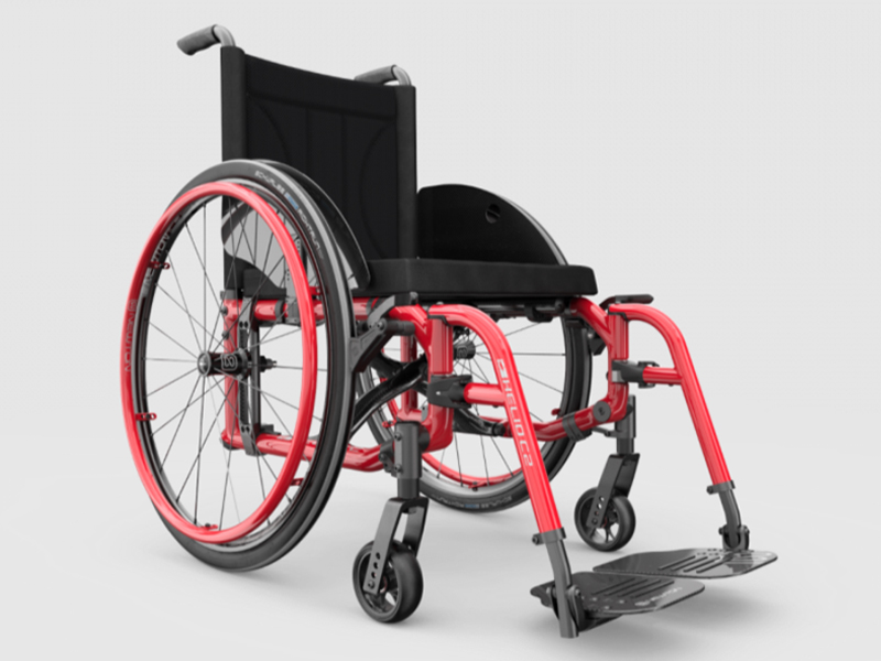 Silla de ruedas plegable de carbono HELIO C2