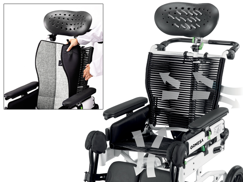 Silla basculante JUDITTA.