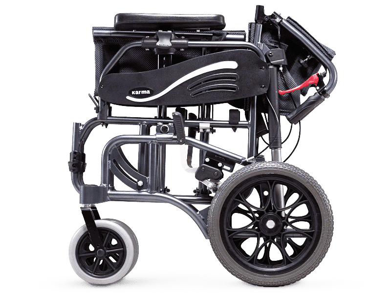 Silla de ruedas basculante de aluminio plegable VIP