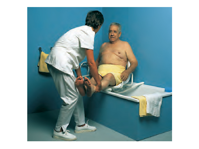 Asiento giratorio de aluminio