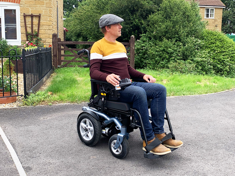 Silla de ruedas eléctrica RUEBA