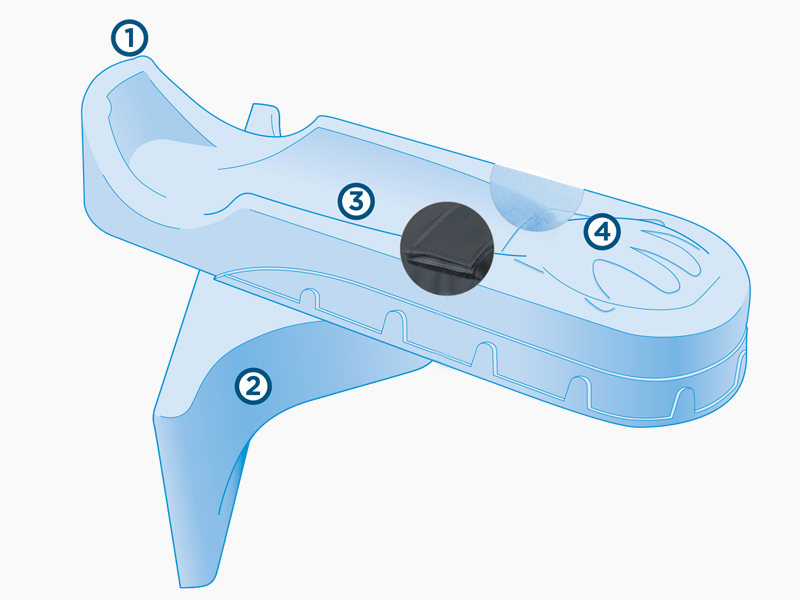 Posicionador de brazo para silla