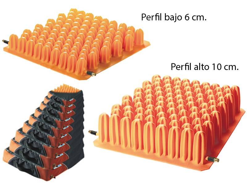 Cojín antiescaras de aire con 2 válvulas POLYAIR