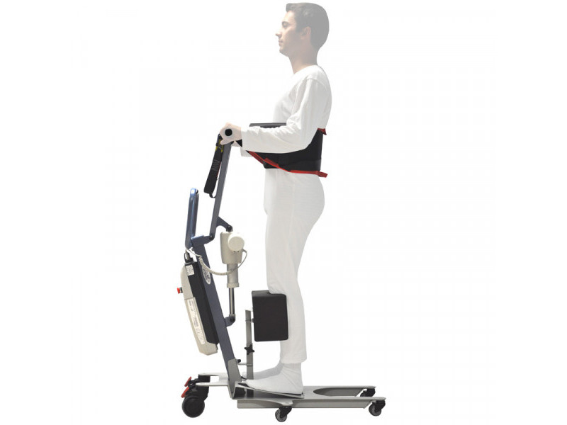 Grúa domiciliaria de bipedestación WAY UP BLUE