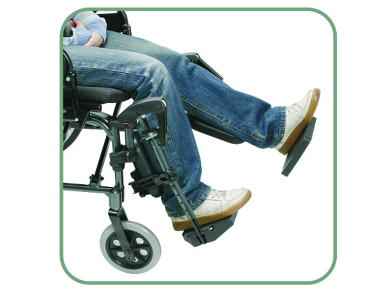 Silla de ruedas basculante de aluminio plegable VIP