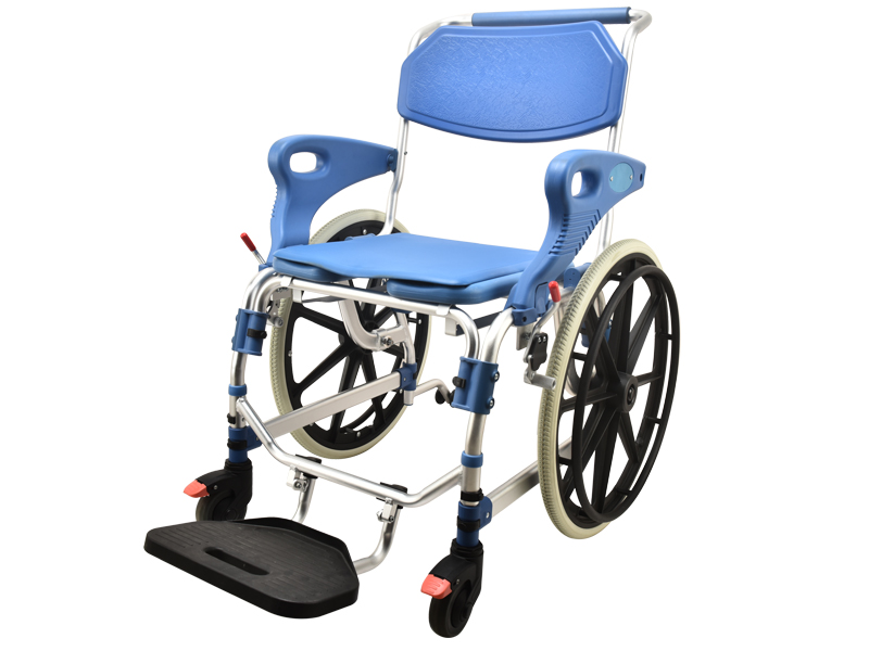 Silla de ducha y wc con ruedas de 24" OASIS